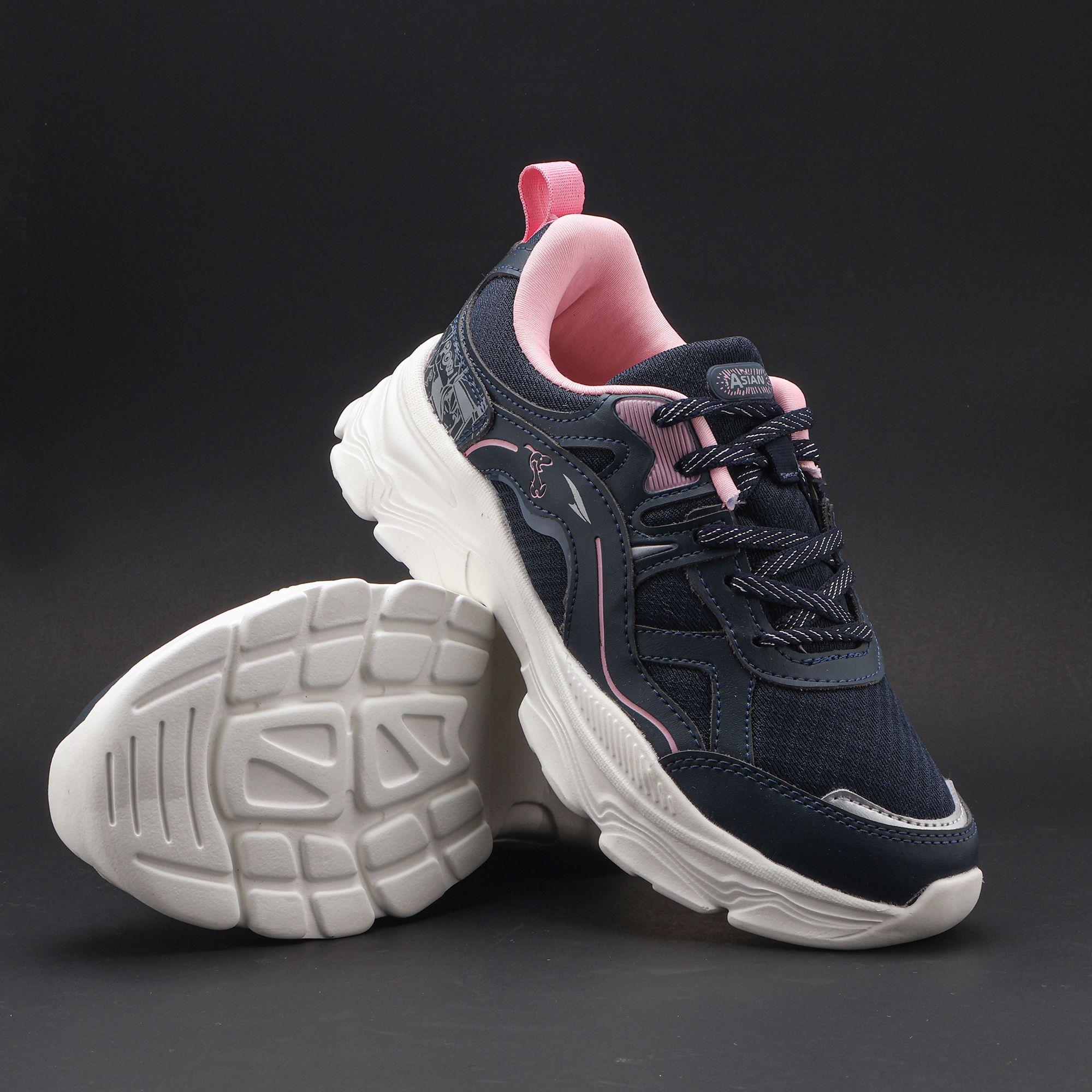 Blossom-23 Women's Chunky Sports Shoes with Memory Foam Sole Running Shoes For Women-image-24