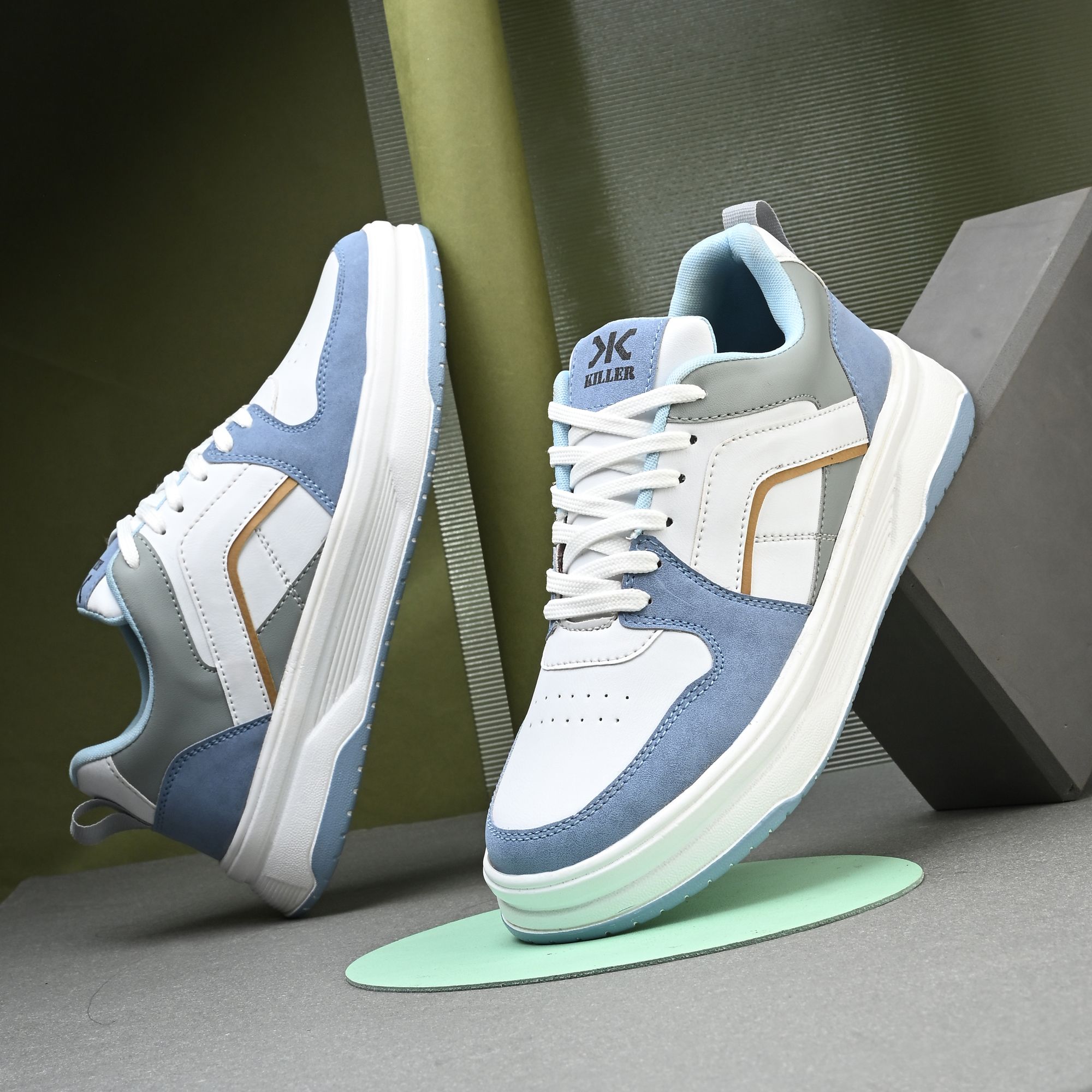 killer Men’s Sneakers for Daily Wear | Comfortable Lace-Up Casual Shoes Sneakers For Men-picture-28