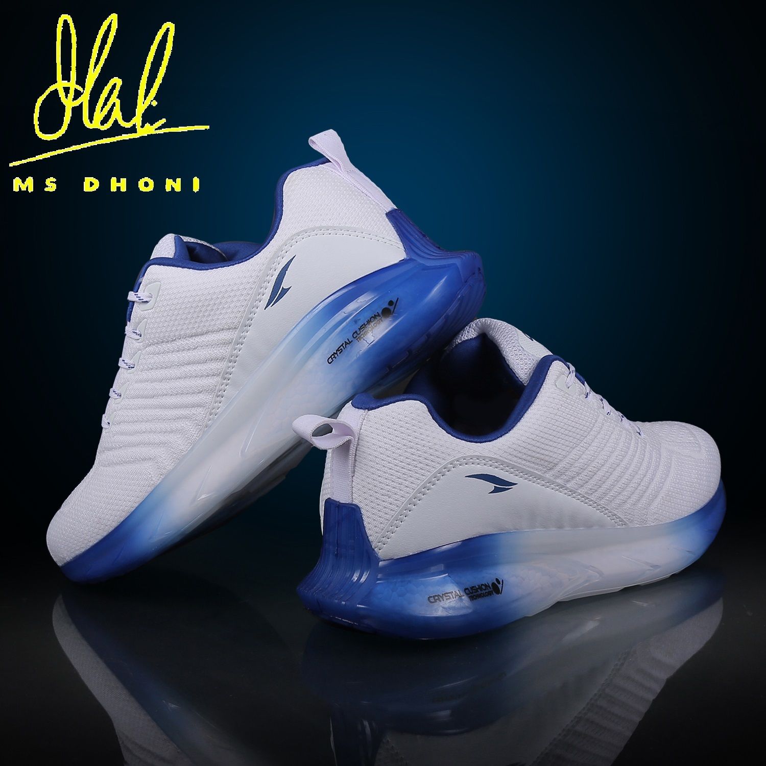 Crystal-13 Blue Sports Transparent Sole Technology For Men-image-20