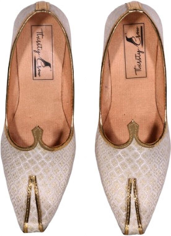 thirsty crow North India's Traditional Ethnic Sherwani Juti Wedding Wear & Party Wear Jutis For Men-picture-19