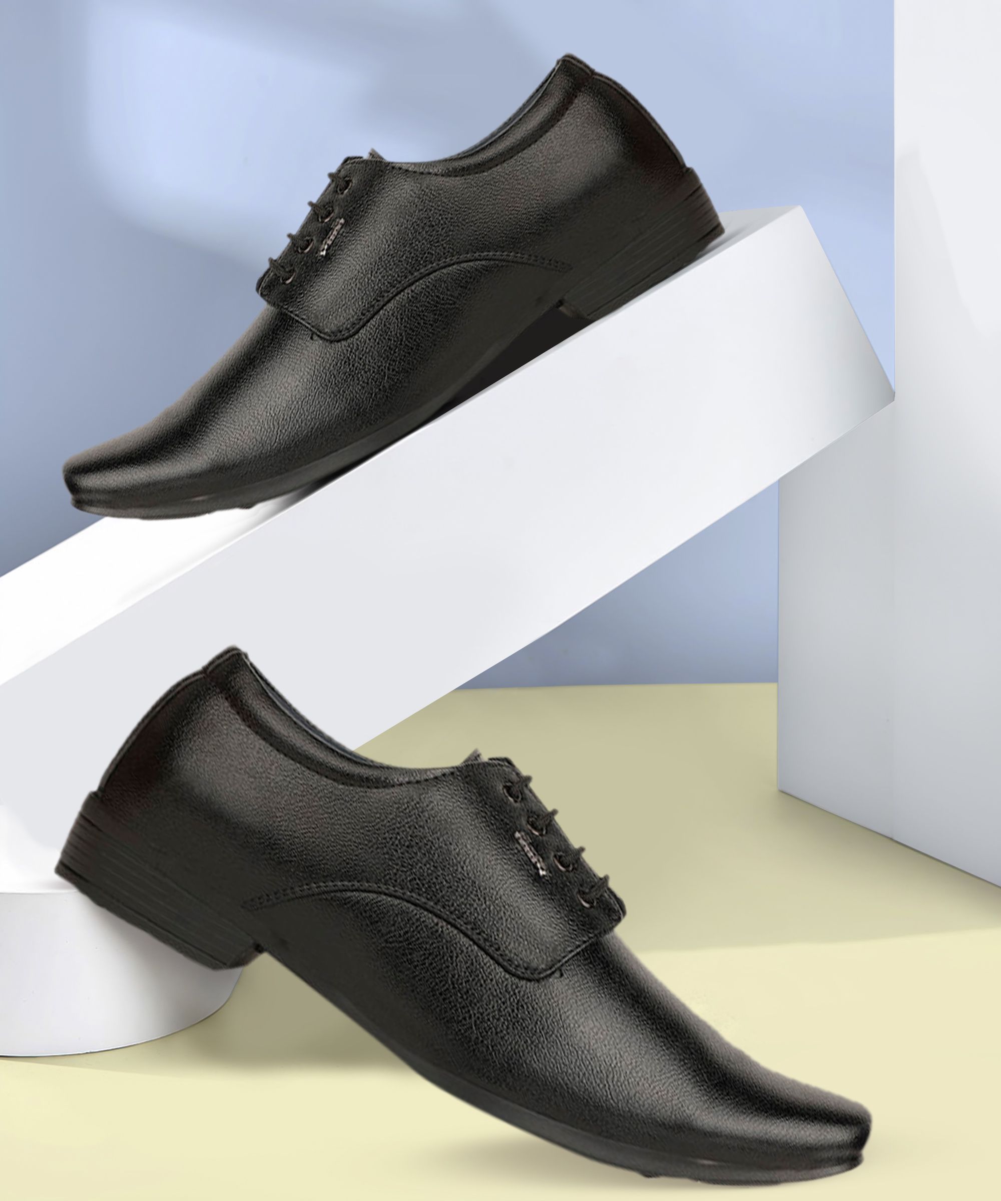 Bata Men's Black Derby Shoes | Classic Formal Footwear | Durable & Comfortable Derby For Men