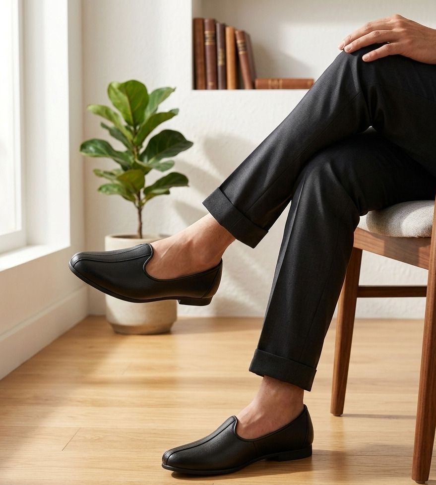 r rj trends punjabi jutti , nagra, nagra,shoes ,kurta shoes, jutti,mojri jutis for men Loafers For Men-picture-34
