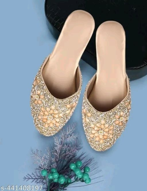 Girls Stylish Designer Jaipuri Rajasthani Mojari Bellies Mojaris For Women