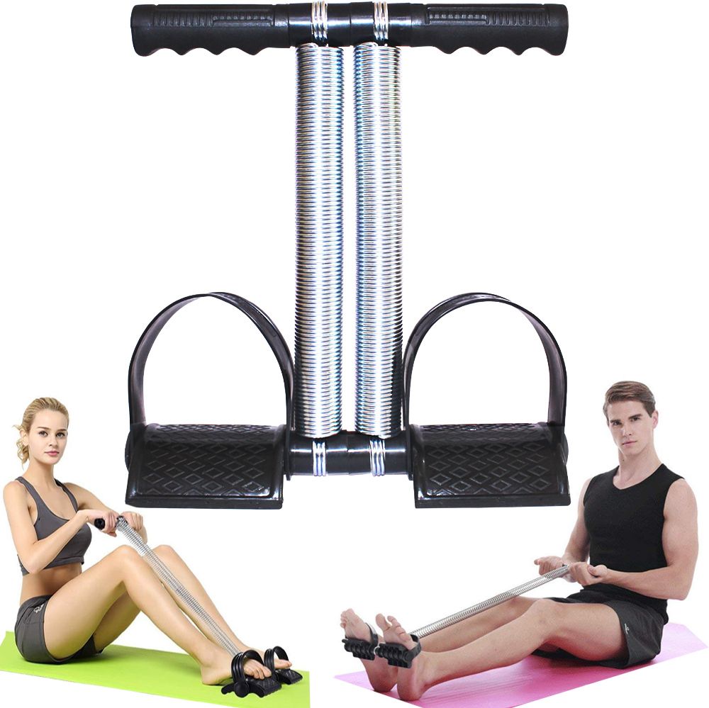 Double Spring Abs,Waist & Tummy Trimmer for Fitness,Body Toning & Home Workout Ab Exerciser-image-17