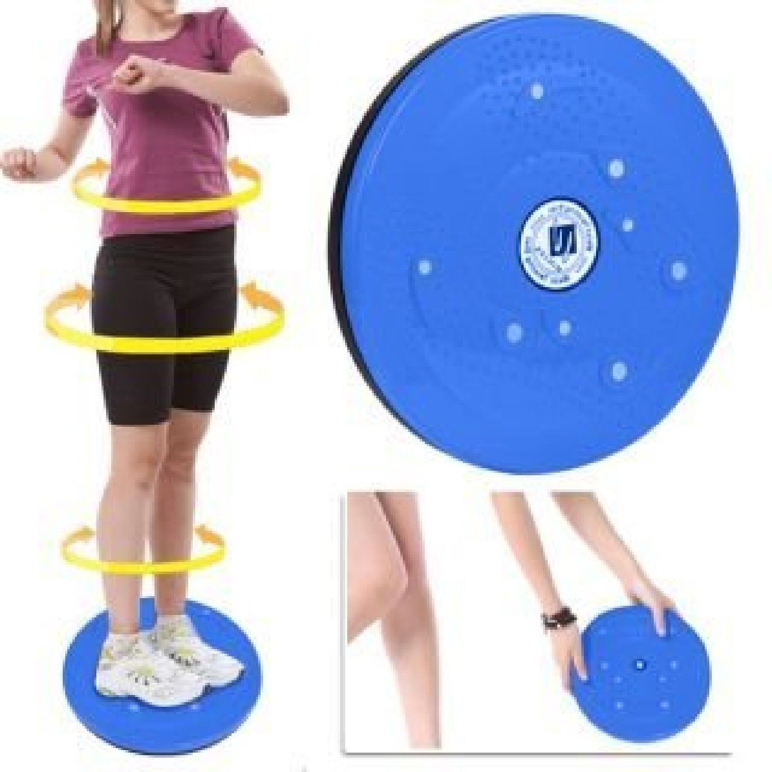 vigorforge Slim Fit Tummy Twister Ab Exerciser (bule) Ab Exerciser-picture-46