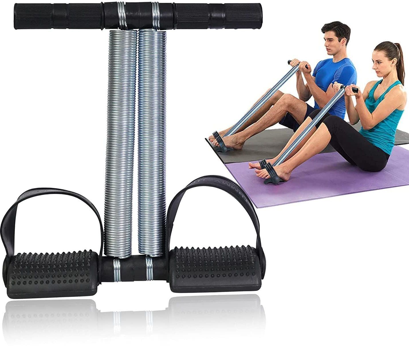 Tummy Trimmer | Waist Trimmers | Double Spring Tummy Trimmer | Ab Exerciser | Ab Exerciser-image-46