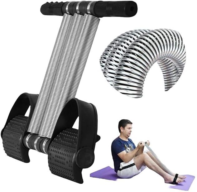 Triple Spring Waist Tummy Trimmer-Abs Exerciser-Body Toner-Fat Buster Ab Exerciser-image-21