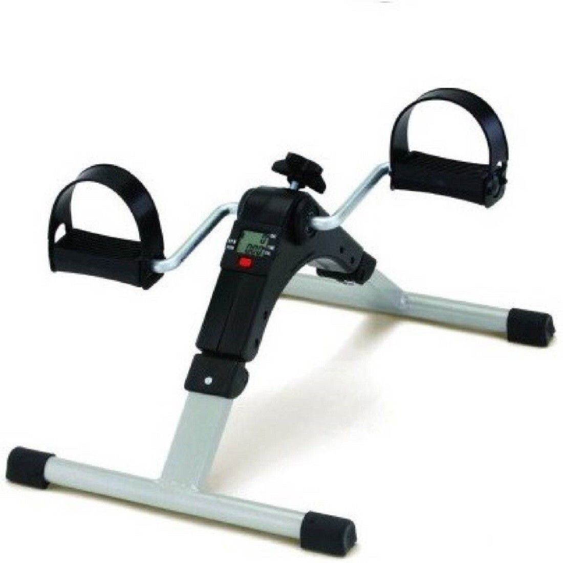 Folding Peddler with Electronic Display Exercise Bike (Multicolor) Mini Pedal Exerciser Cycle-image-41