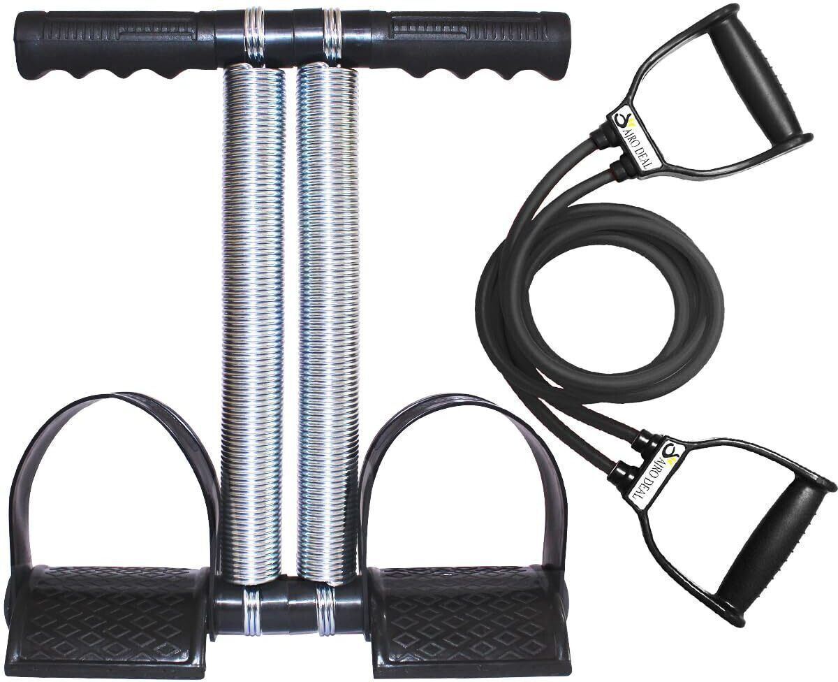 nexfit Ultimate Ab Workout Combo: Tummy Trimmer with Resistance Tube Ab Exerciser-picture-19