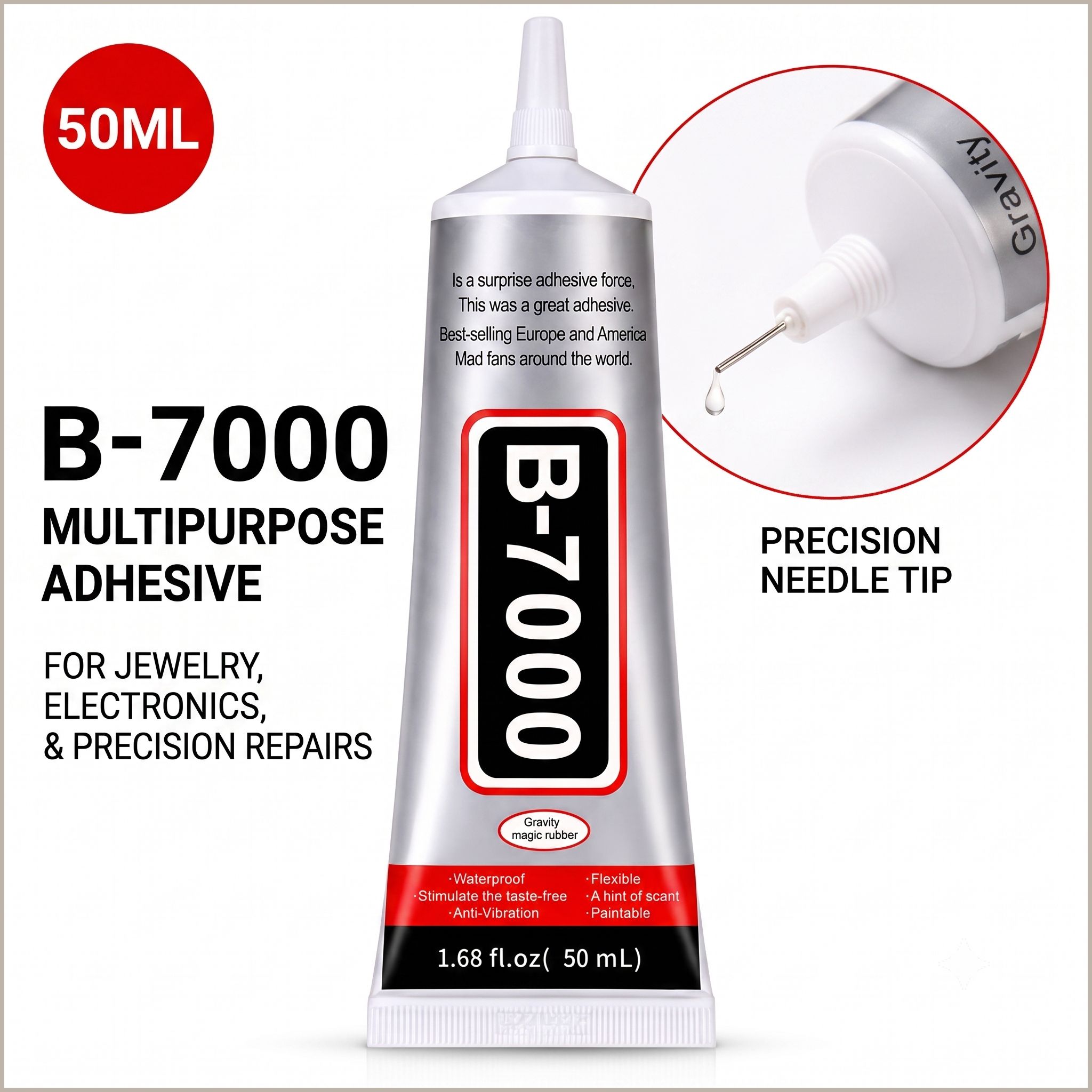 Avoid Eye and Skin Contact, Use in Ventilated Area, Keep Away from Heat. Multi-Purpose Glue, Easy Apply, Durable Bond-image-8