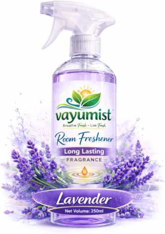 vayumist Lavender Car Freshener Spray Air Freshener Spray Lavender Fragrance | Long-Lasting Room Freshener | Eliminates Bad Odors | Relaxing Herbal Floral Scent for Car-picture-27