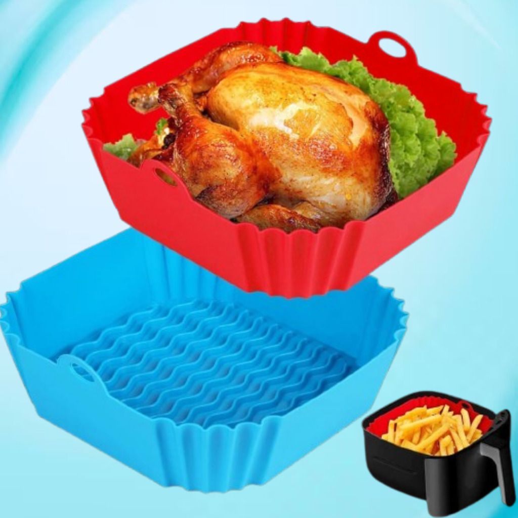 arivya Air Fryer Silicone Insert Non Stick Reusable Basket Tray Air Fryer-picture-44
