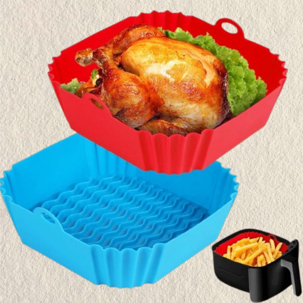 arivya Air Fryer Silicone Cooking Basket Reusable Non Stick Liner Air Fryer-picture-11
