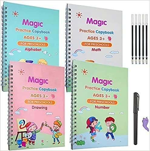 Magic book for kids Original Sank Magic Book Learning Practice Books Set MB001-image-11