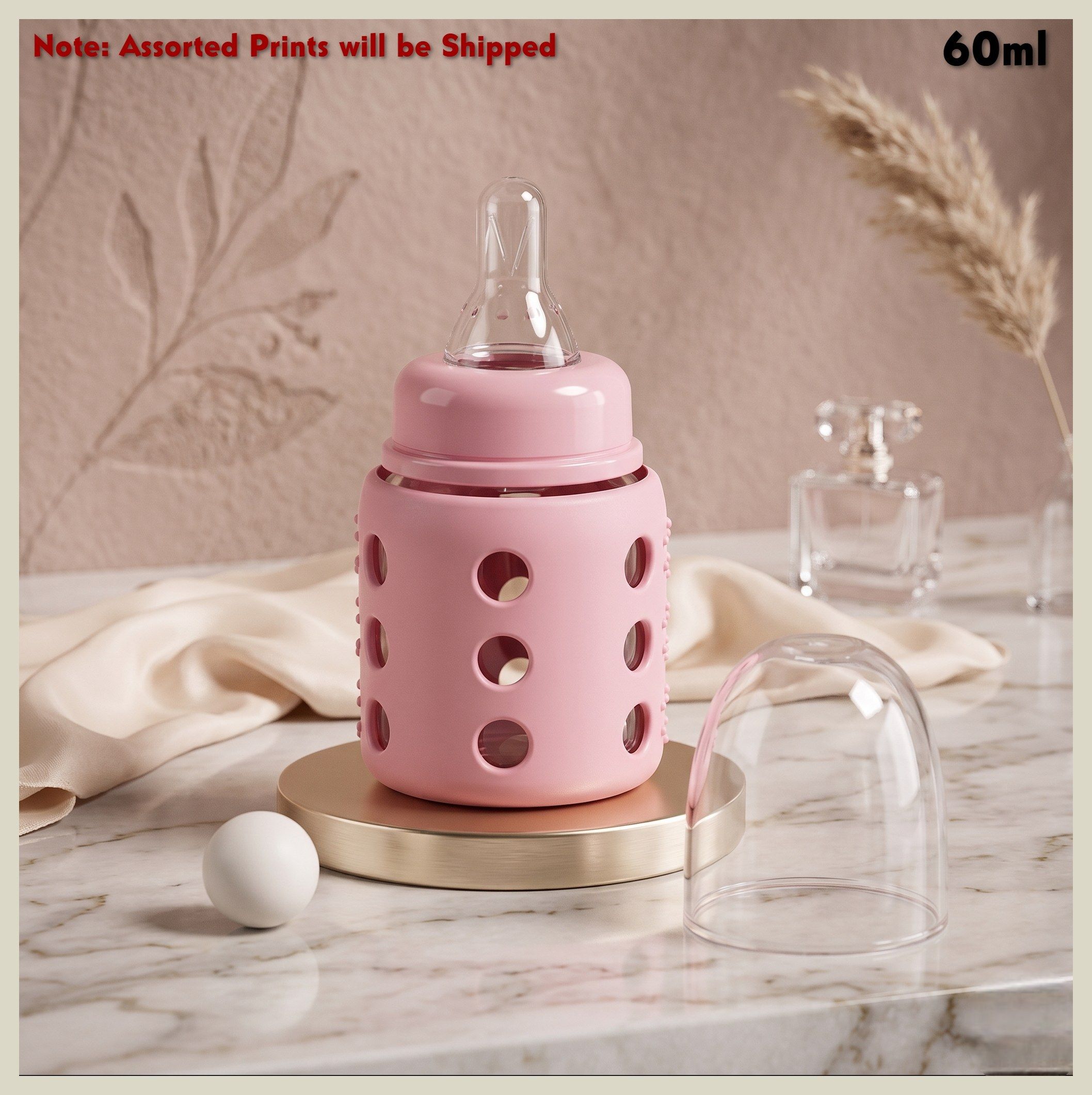 qblyn Premium Baby Feeding Bottle (Assorted Color) - 60 ml-picture-45