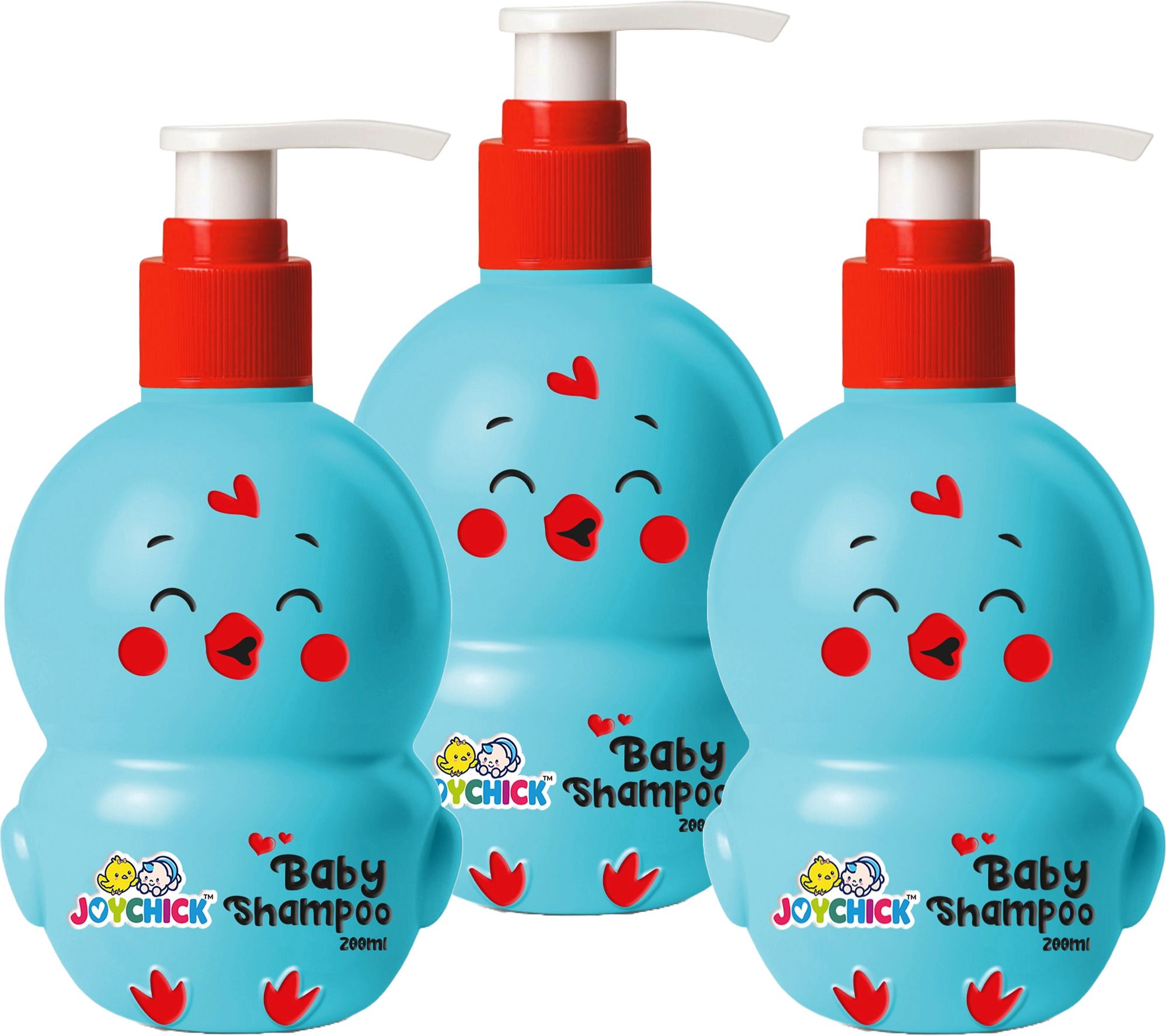 Baby Shampoo Nourished with Aloe Vera Chamomile 3x600ml-image-39