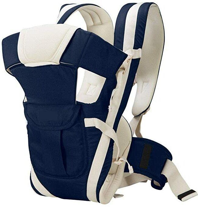 Baby Carrier 4 in 1 Comfortable With Safety belt ,Carry Bag Head Support Baby Carrier
