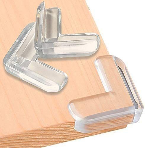 ablue clipper Kids Corner Protector, Baby Proofing Table Corner Guards With Pre-Taped-picture-3