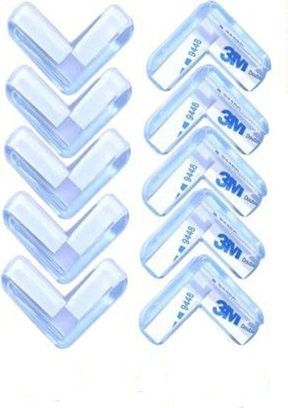 ablue clipper Baby safety proofing silicon Corner & edge guard protector for furniture 10 pcs-picture-22