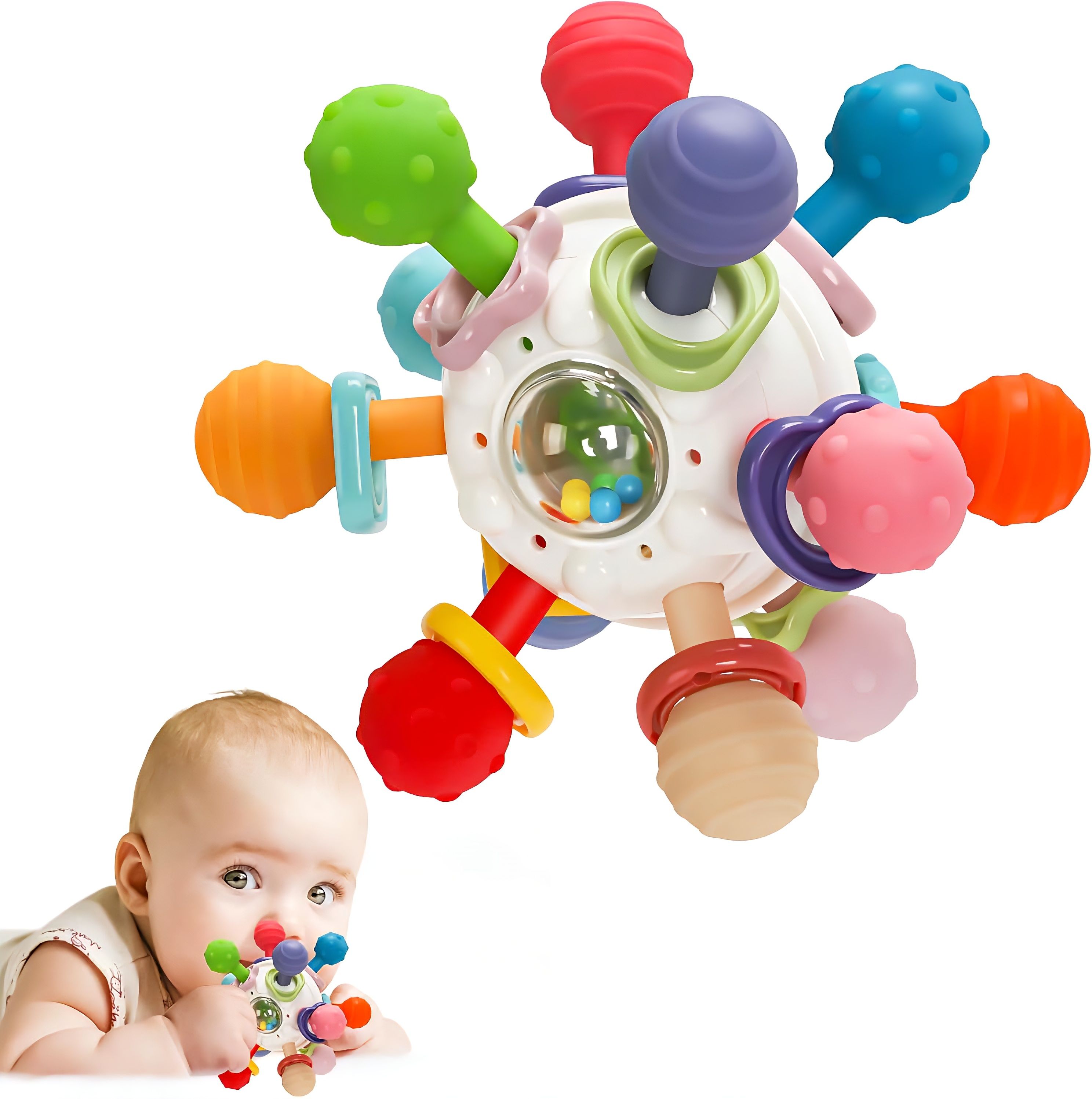 ORBIT BOALL White Teether-image-6
