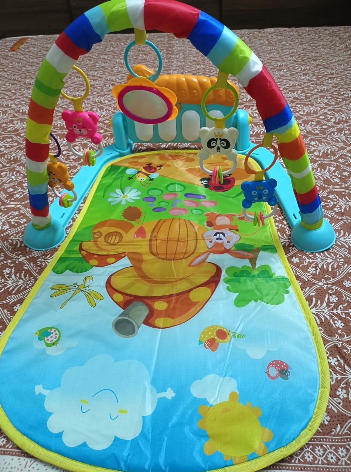 Vibrant Baby Piano Gym for Gifting on 1st Birthday or Newborn Arrival-image-48