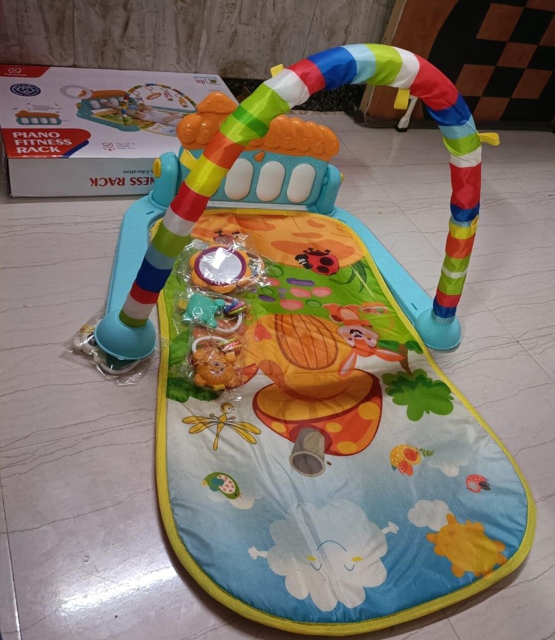 Best Baby Piano Gym Mat for Tummy Time & Motor Skill Development-image-27