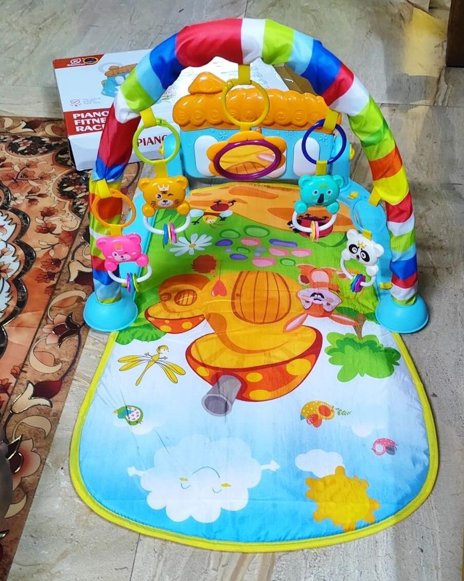 Multi-Color Piano Playmat for Infants-image-18
