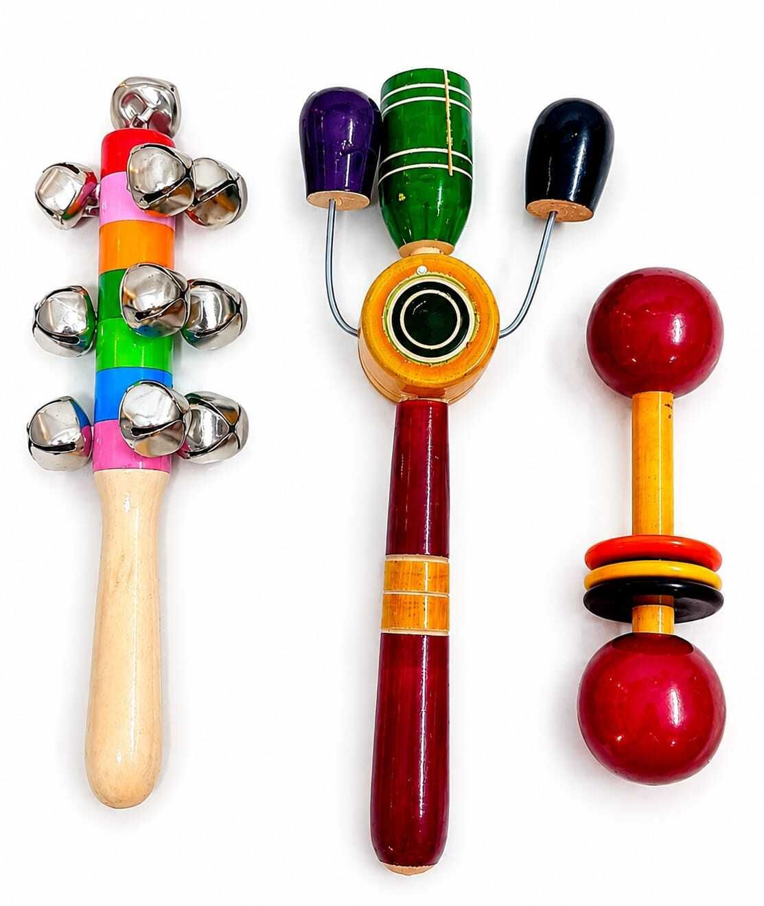 gugan toys Bell Stick, Clacker Rattle & Roller Rattle Rattle-picture-29
