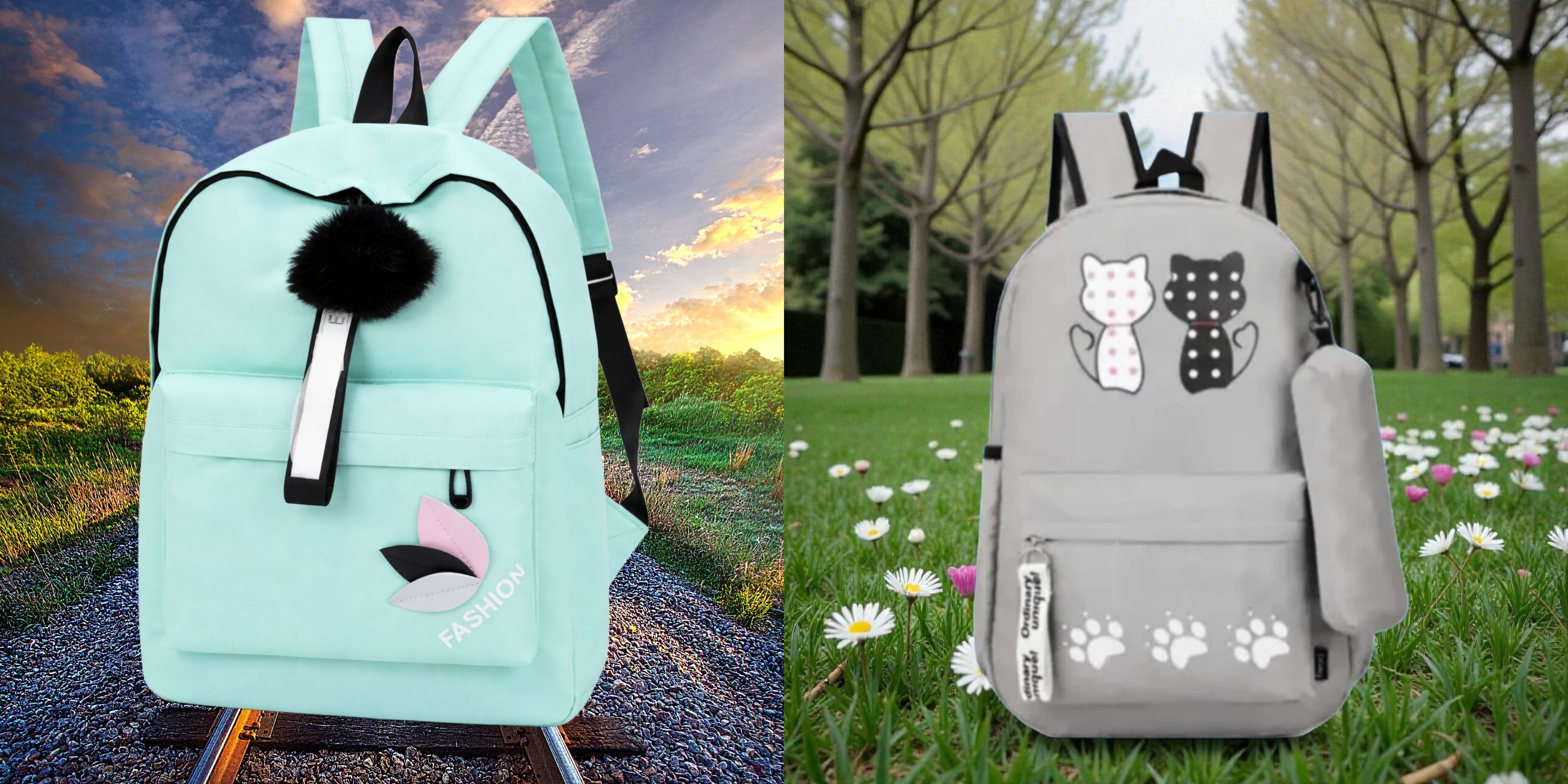 kgn fashion Small 12 L Backpack Lightweight School College Laptop Bag-picture-14