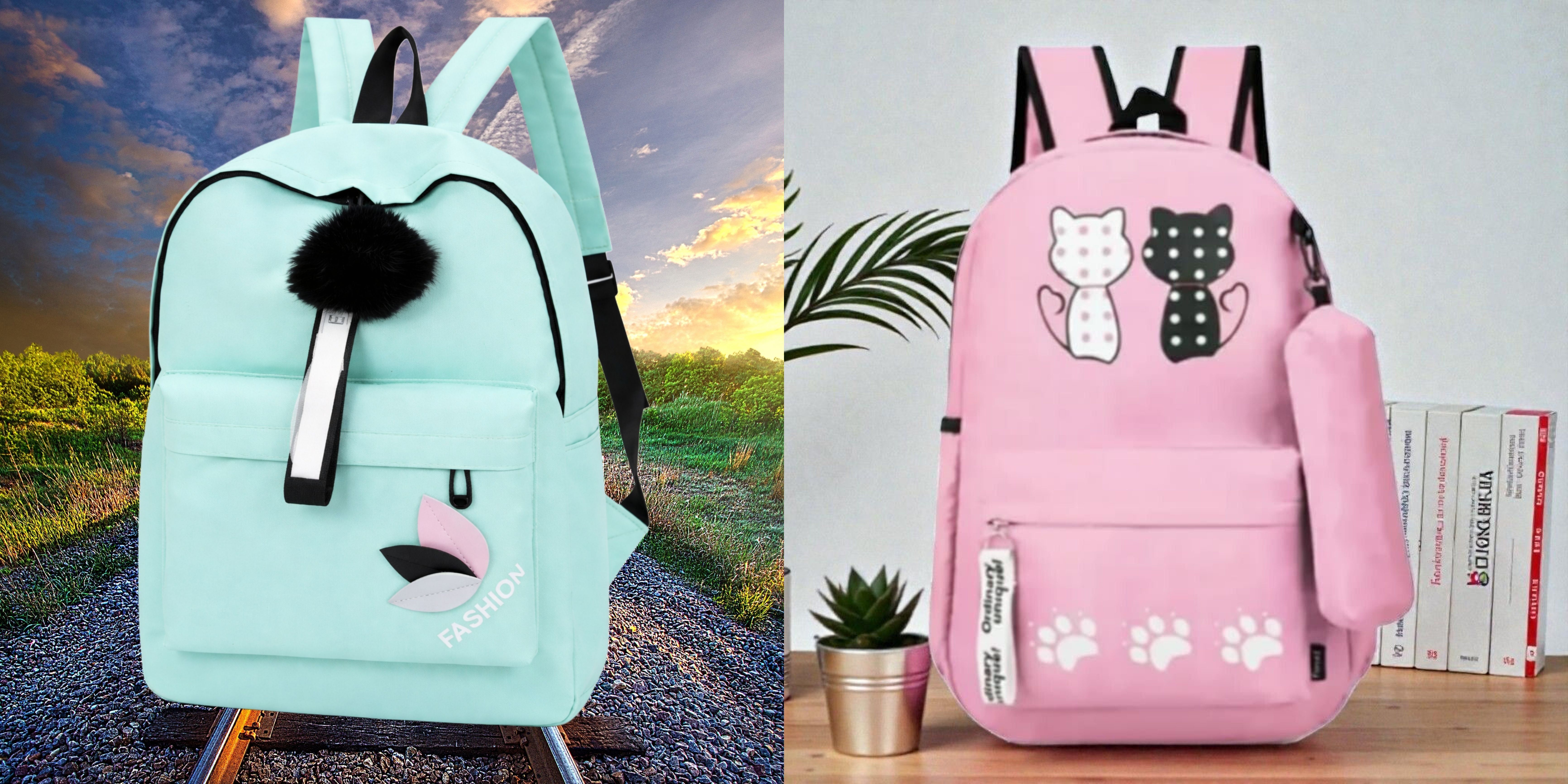 kgn fashion Small 12 L Backpack Lightweight School College Laptop Bag-picture-45