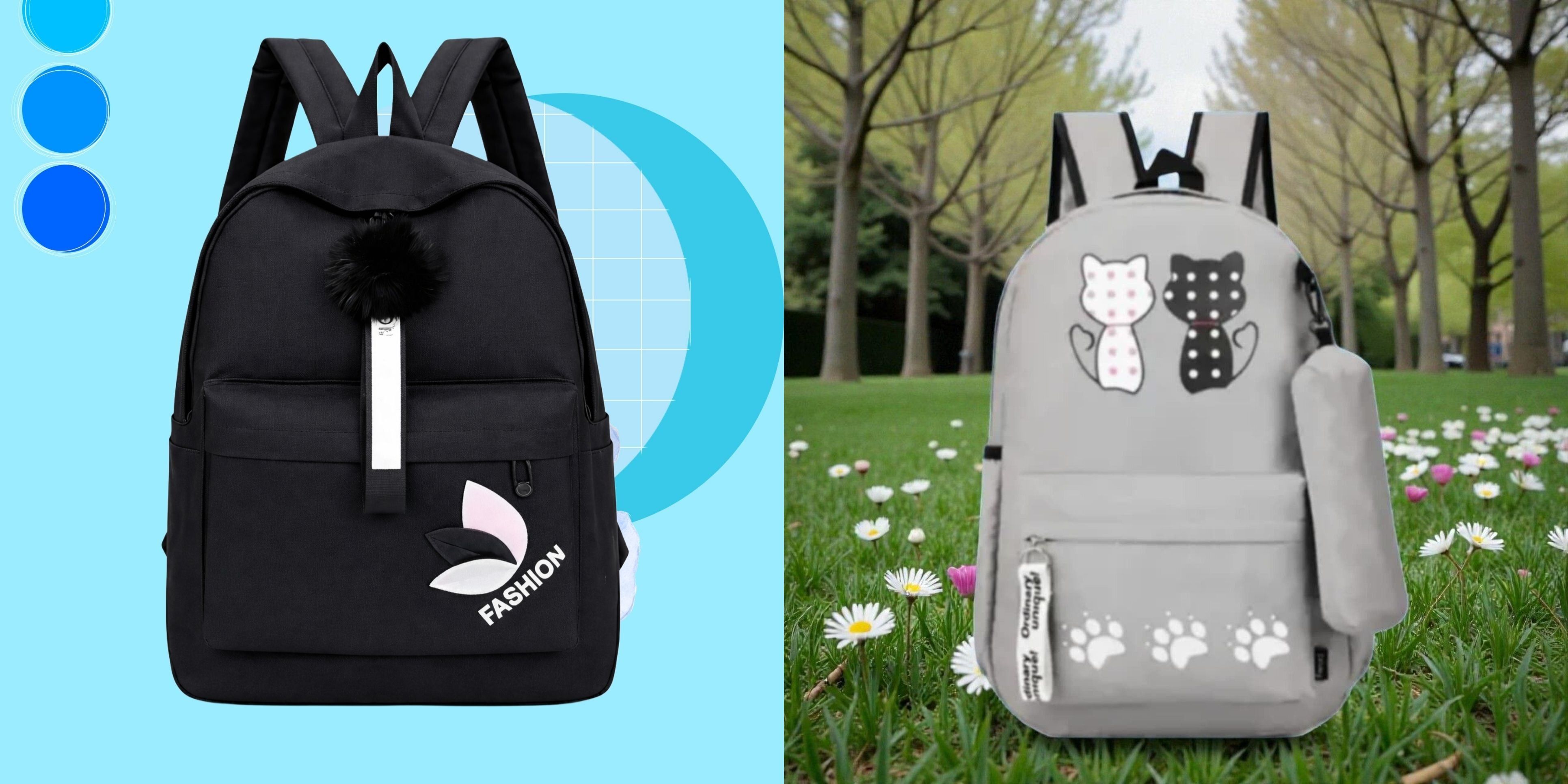 kgn fashion Small 12 L Backpack Lightweight School College Laptop Bag-picture-42