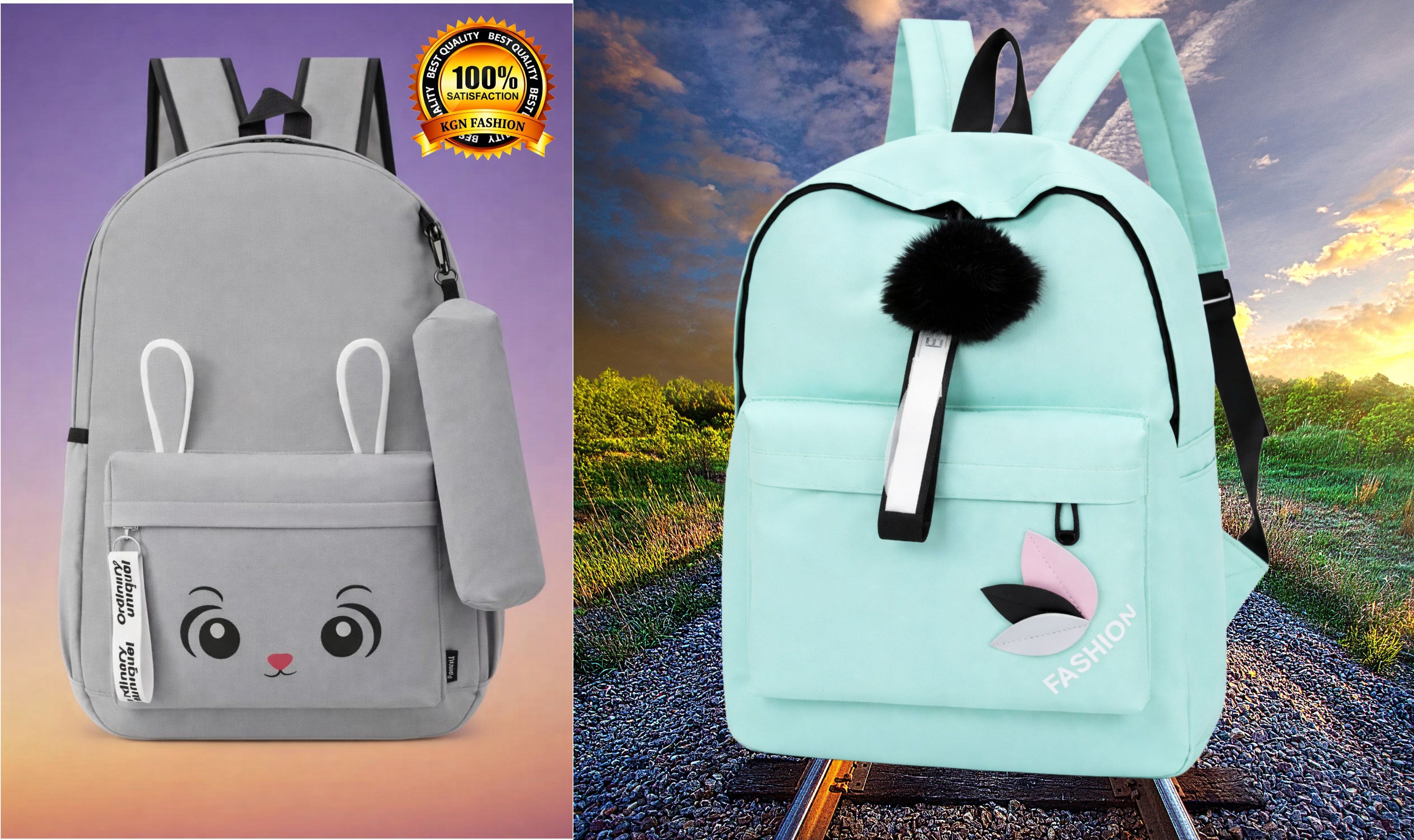 kgn fashion Small 12 L Backpack Lightweight School College Laptop Bag-picture-31