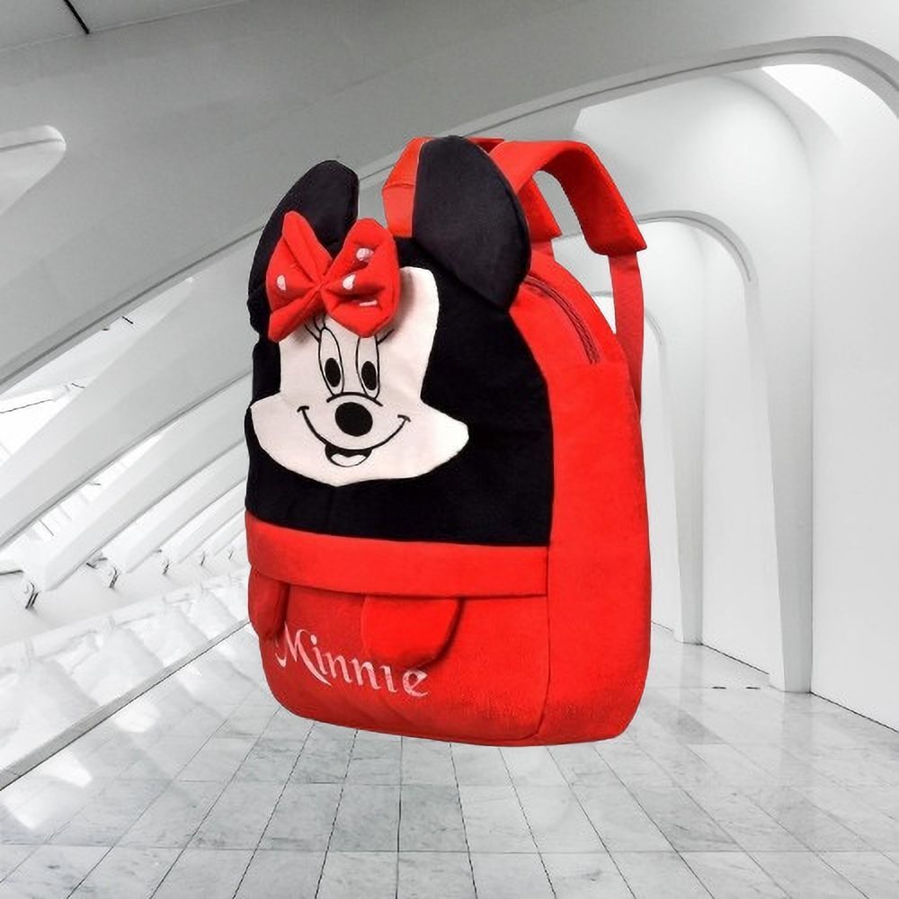 dystaarfit 108MBSoft Toy Bag mini mouse For Cute Kids 2-5 Years school Bag School Bag-picture-6