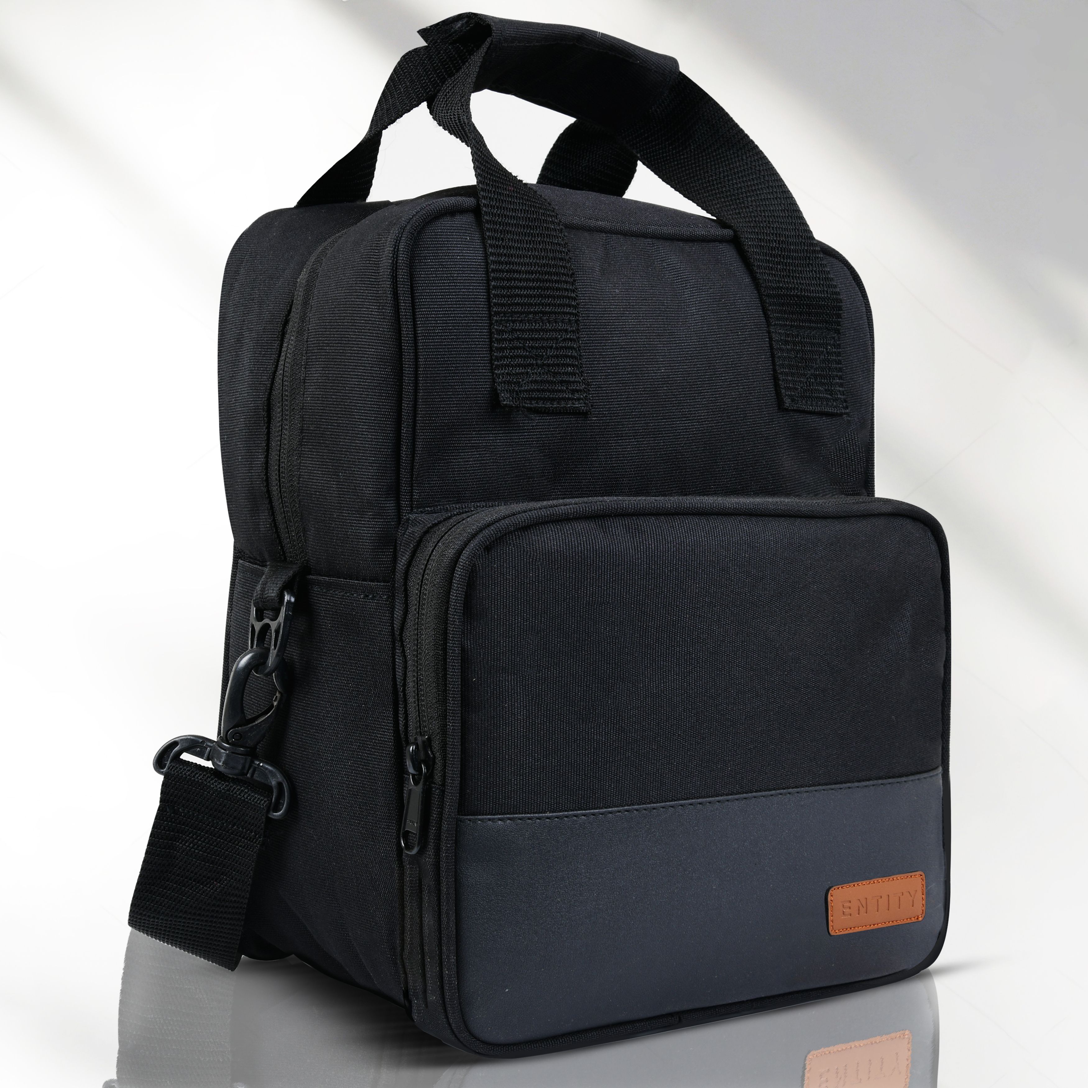 entity Waterproof Unisex Carry on Lunch Bag, Tiffing Bag For Travel & Office 1 Containers Melamine Office Lunch Box-picture-13