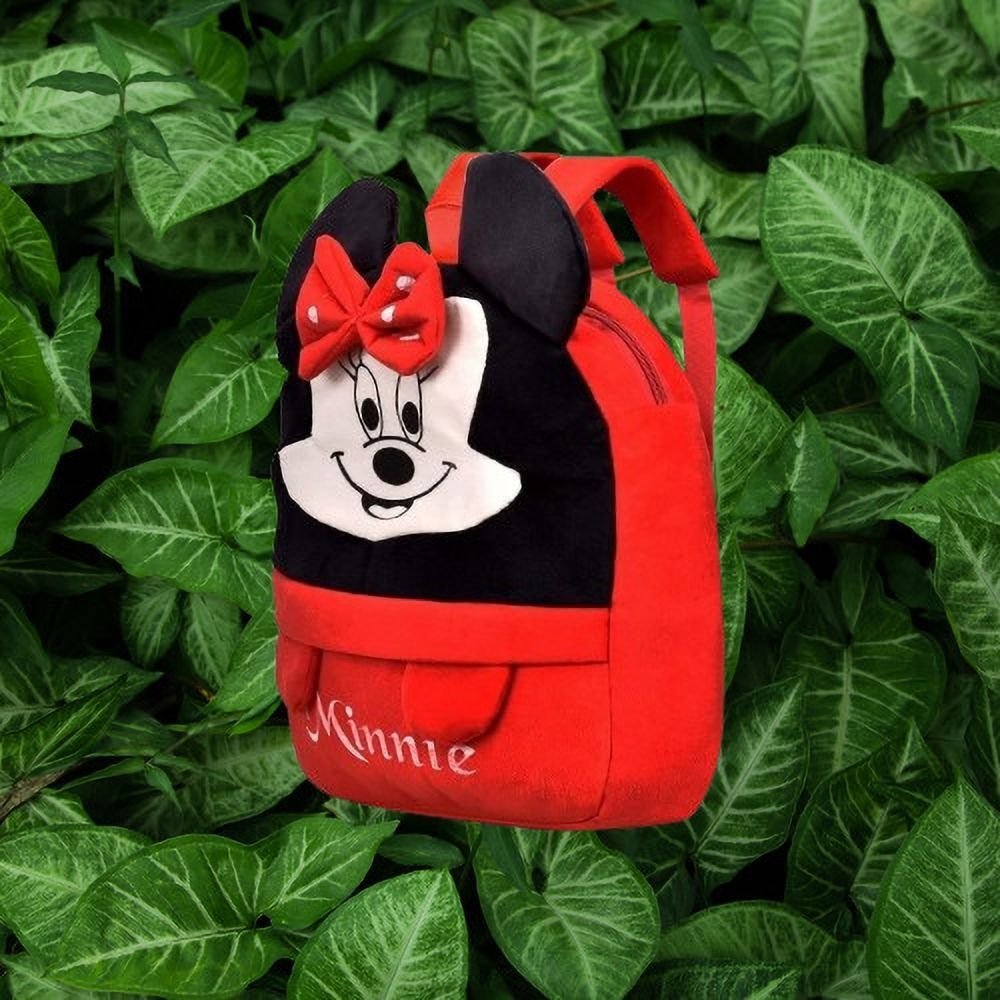 dystaarfit 62MBSoft Toy Bag mini mouse For Cute Kids 2-5 Years school Bag School Bag-picture-19