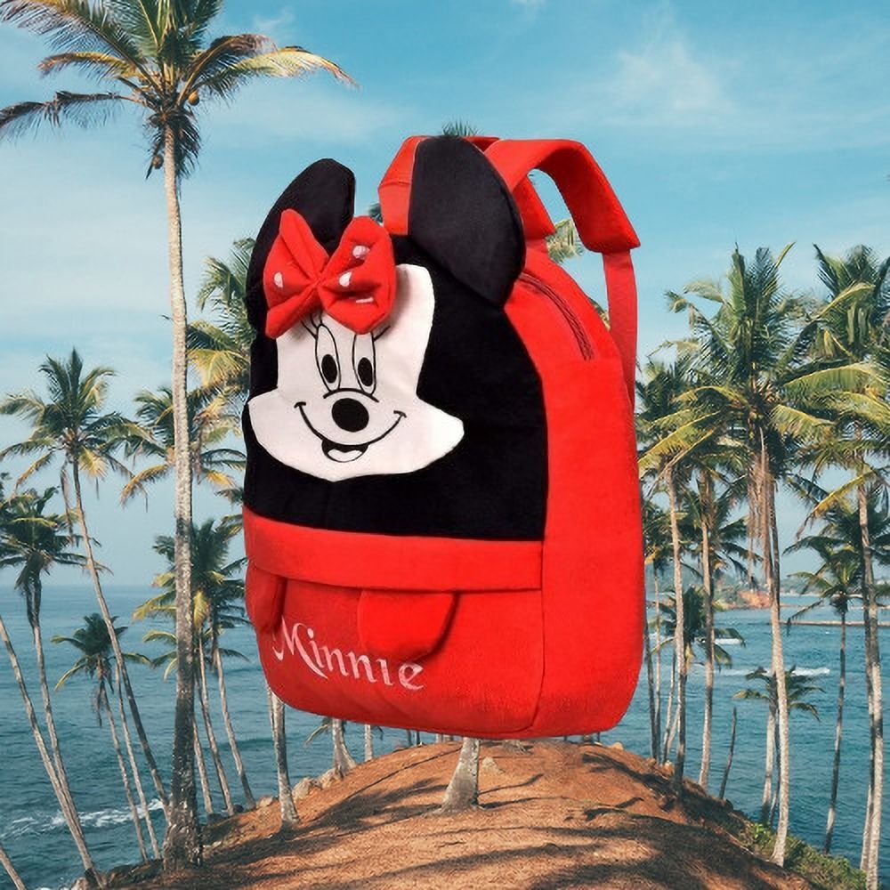 dystaarfit 31MBSoft Toy Bag mini mouse For Cute Kids 2-5 Years school Bag School Bag-picture-35