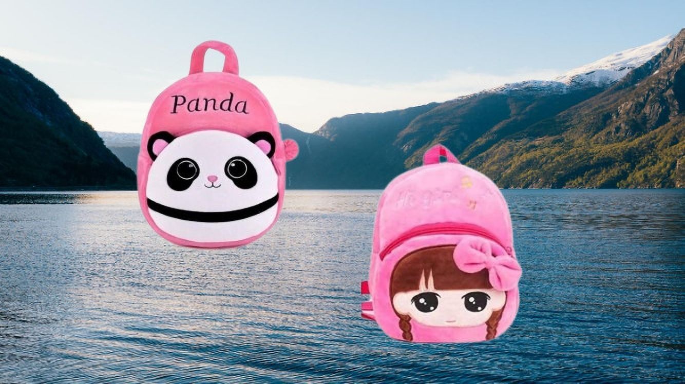 avianna 88B Kids School Lunch Bag Hi Girls & Panda Pink Combo Lunch Bag-picture-13