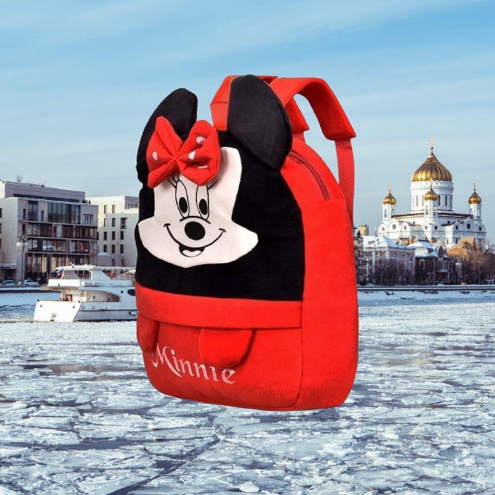 avianna 94MBSoft Toy Bag mini mouse For Cute Kids 2-5 Years school Bag Lunch Bag-picture-6