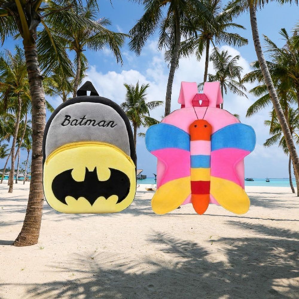 103B Kids School Lunch Bag Batman & Butterfly Combo-342 Lunch Bag-image-23