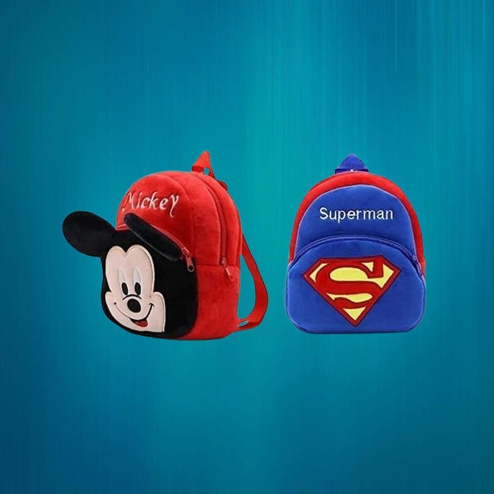 avianna 124MS Mickey & Superman Combo Kids School Lunch Bag Lunch Bag-picture-16