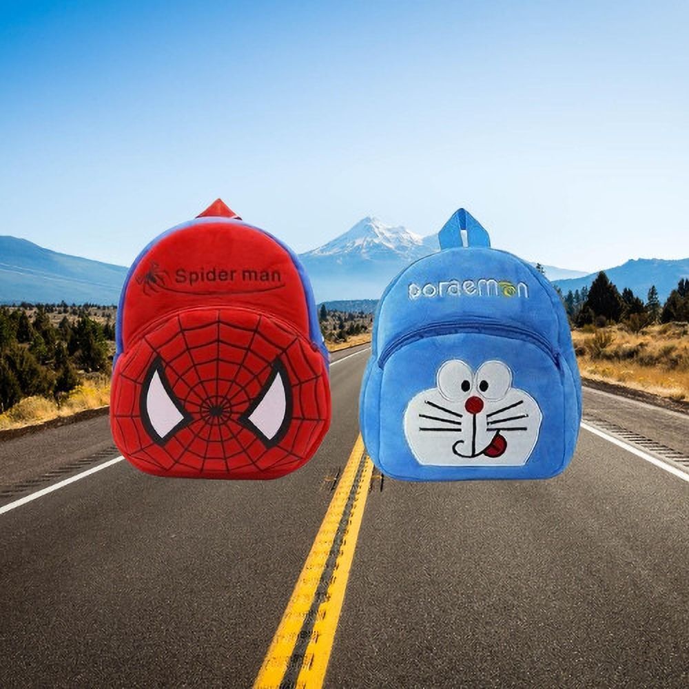 avianna 121B Kids School Lunch Bag Doremon & Spider Red Combo Lunch Bag-picture-33