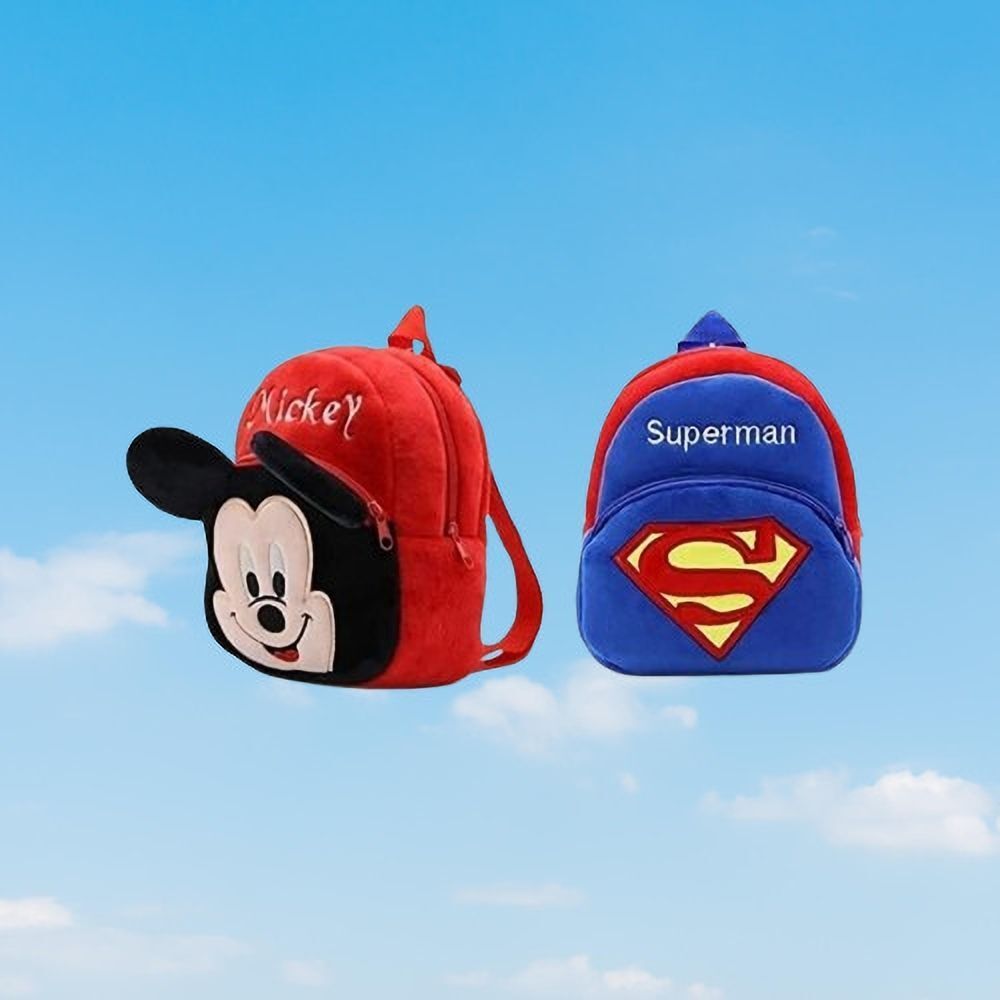 avianna 18MS Mickey & Superman Combo Kids School Lunch Bag Lunch Bag-picture-12
