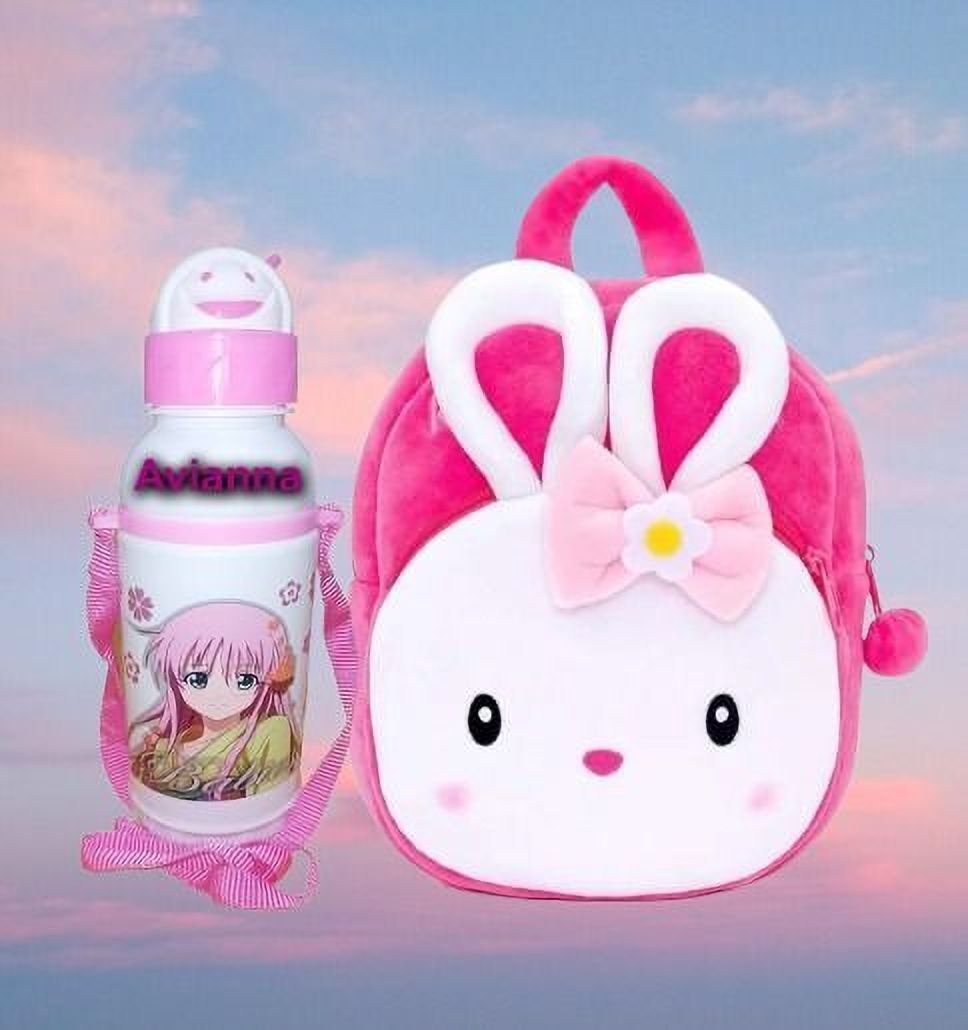 dystaarfit Konggi Kids School Bag Backpaks With Water Bottle Cartoon Design49-342 School Bag-picture-31