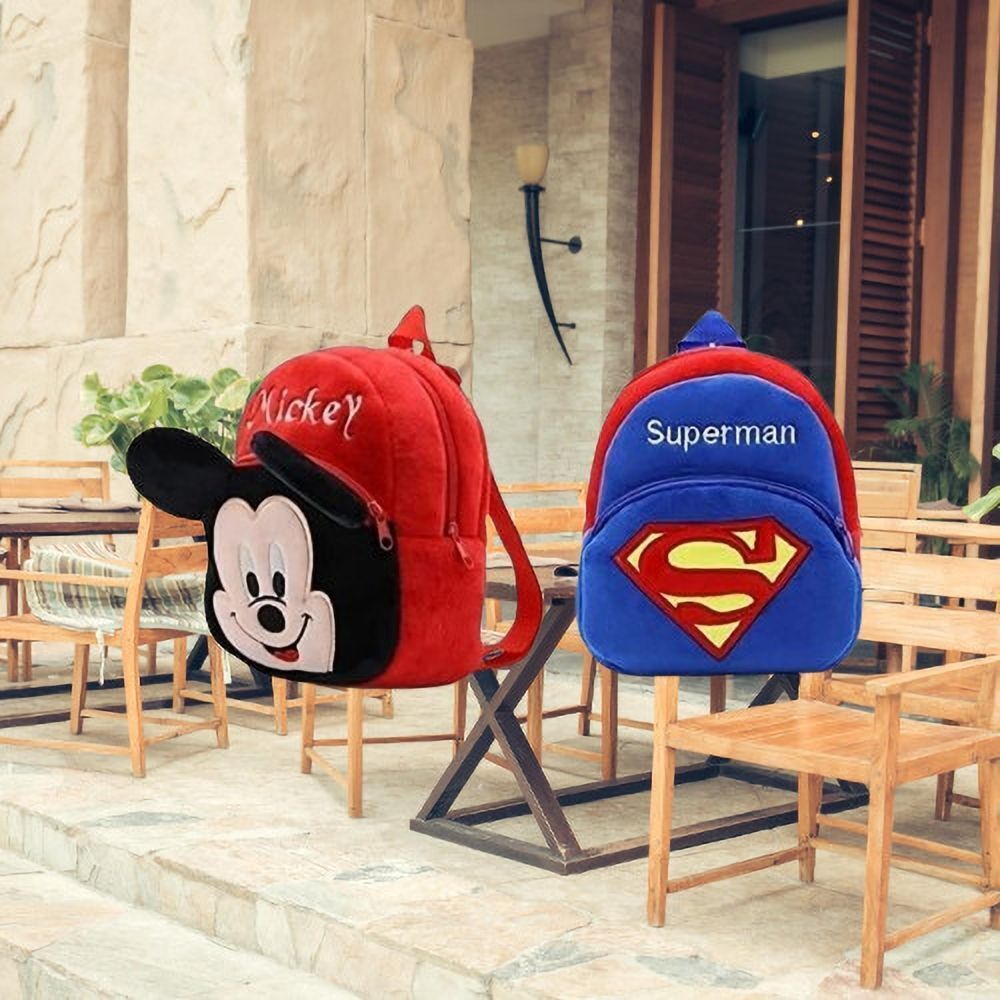 avianna 26MS Mickey & Superman Combo Kids School Lunch Bag-342 Lunch Bag-picture-10