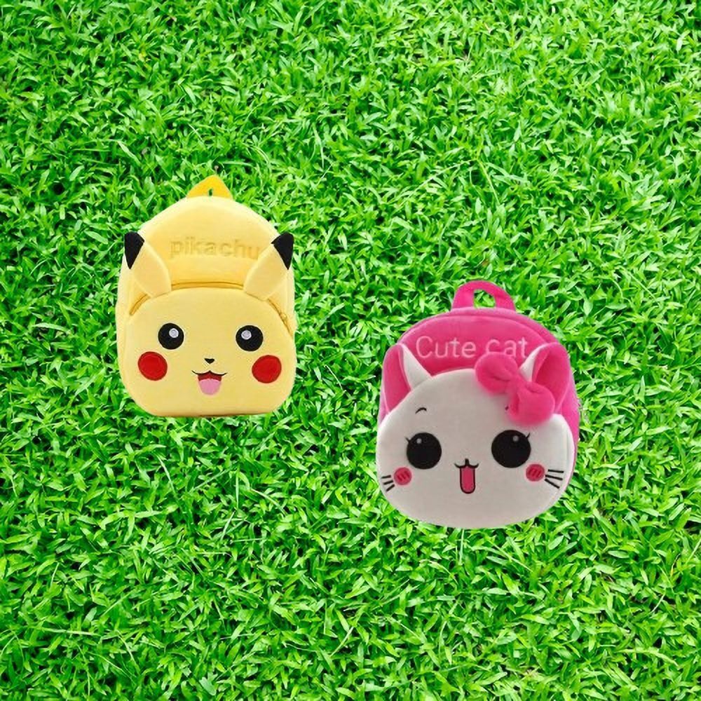 dystaarfit 1B Kids School Lunch Bag Cute cat & Pikachu Combo School Bag-picture-22