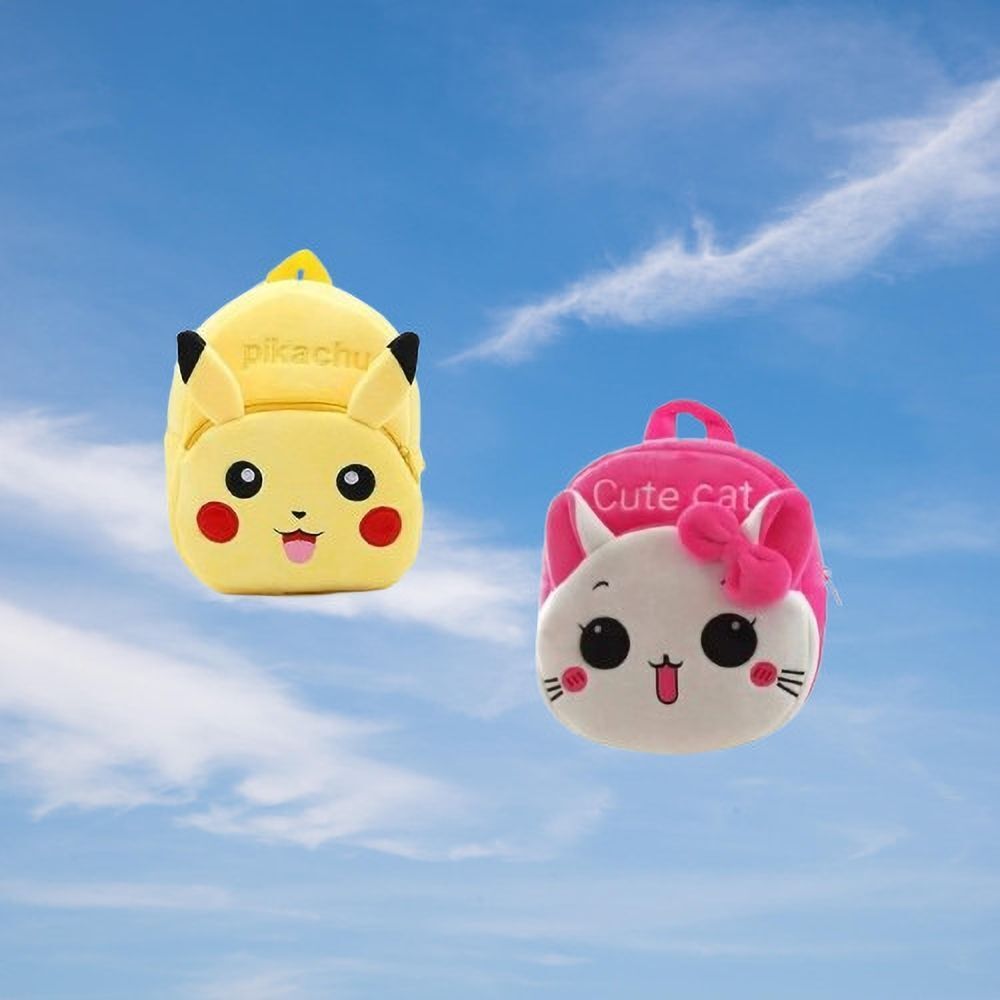 7B Kids School Lunch Bag Cute cat & Pikachu Combo Lunch Bag-image-30