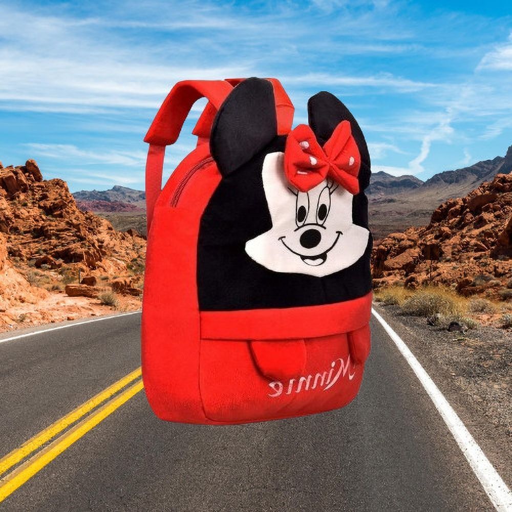 dystaarfit 96BM Soft Toy Bag mini mouse For Cute Kids School Bag-picture-19