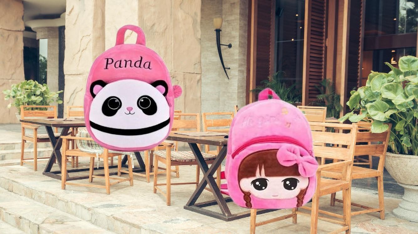 avianna 19B Kids School Lunch Bag Hi Girls & Panda Pink Combo-342 Lunch Bag-picture-38