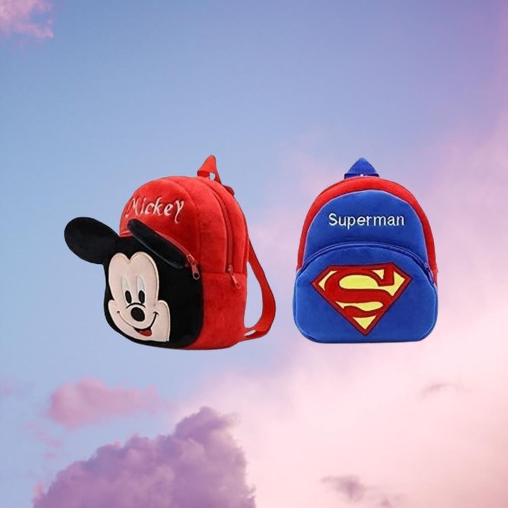 avianna 111MS Mickey & Superman Combo Kids School Lunch Bag Lunch Bag-picture-42