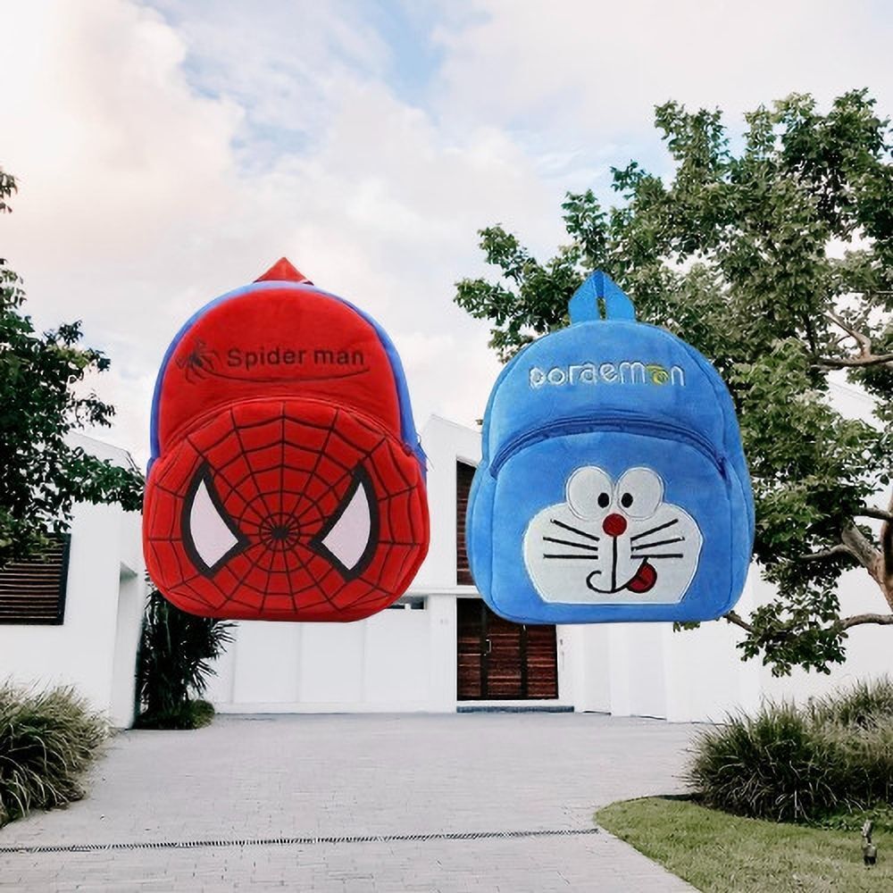 avianna 31B Kids School Lunch Bag Doremon & Spider Red Combo Lunch Bag-picture-27